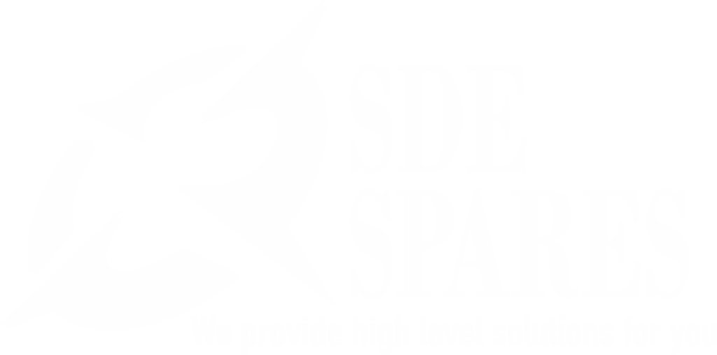 SDE Spares White Logo